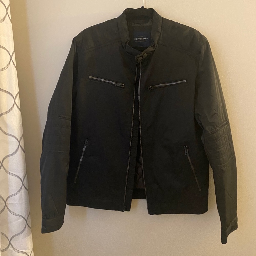 SOLD Lucky Brand Spafford Moto Jacket Men’s L